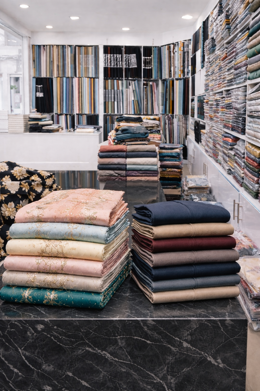 Fabric Outlet store – unstitched suits Mailsi